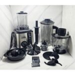 Bowen Robot de Cuisine Multifonction 9500W - BH03 - Blender, Hachoir, Presse-agrumes & Moulin - Inox – Image 3